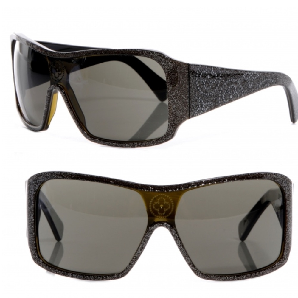 👓❤️LOUIS VUITTON MONOGRAM MAHINA SUNGLASSES Z0210W CE J0058